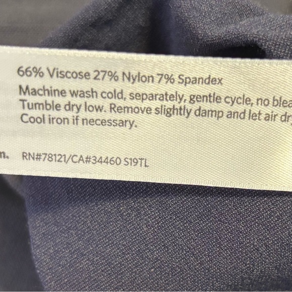 Eileen Fisher Washable Stretch Crepe Straight Ankle Pant NWT Women’s Size 1X - Picture 8 of 8